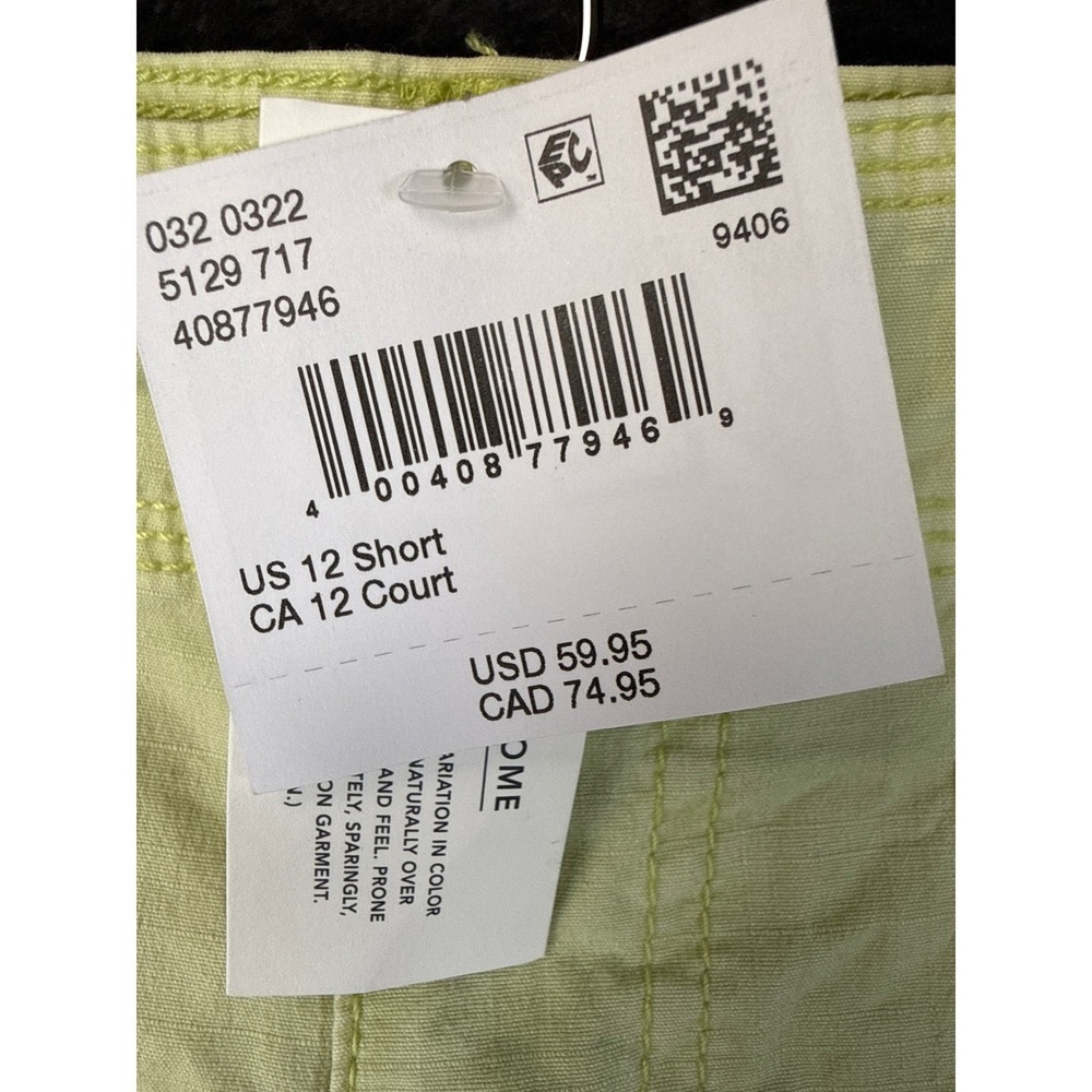 NWT American Eagle Baggy Jogger Womens 12 Lime Green Cargo High Rise Stretch - Picture 4 of 15